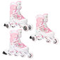 Rullaluistimet 3in1 Raven Laguna White/Pink, 30-33 hinta ja tiedot | Rullaluistimet | hobbyhall.fi