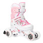 Rullaluistimet 3in1 Raven Laguna White/Pink, 34-37 hinta ja tiedot | Rullaluistimet | hobbyhall.fi