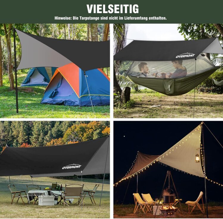 Overmont Camping Teltta hinta ja tiedot | Teltat | hobbyhall.fi