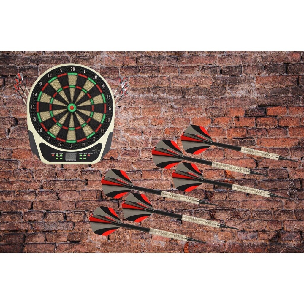 elektroninen tikkataulu virtalähteellä - enero, 50 cm hinta ja tiedot | Darts | hobbyhall.fi