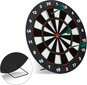 Relaxdays tikkaa 42 cm, softdart-turvallisuus, 6 nuolta, lapsiystävällinen, perusturvallisuuslevy, mustavalkoinen hinta ja tiedot | Darts | hobbyhall.fi