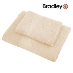 Bradley Froteepyyhe, 70 x 140 cm, värjäämätön puuvilla, 3 kpl hinta ja tiedot | Pyyhkeet | hobbyhall.fi