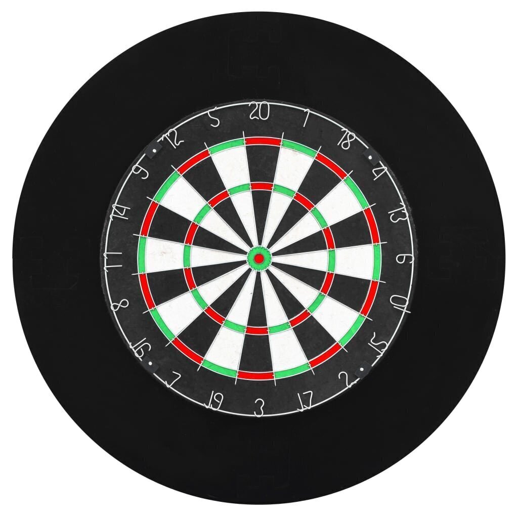 vidaXL Ammattilaistasoinen Sisal tikkataulu 6 tikkaa ja reunus hinta ja tiedot | Darts | hobbyhall.fi