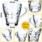 Lasit Kahvi Tee Juomat Muki 250ml 2 kpl hinta ja tiedot | Lasit, mukit ja kannut | hobbyhall.fi