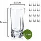 12x lasia 325 ml juomille Juomat Water Tall lasisetti hinta ja tiedot | Lasit, mukit ja kannut | hobbyhall.fi