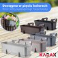 Parvekkeen kukkaruukkulaatikon pidikesarja 40+60cm hinta ja tiedot | Kukkalaatikot | hobbyhall.fi