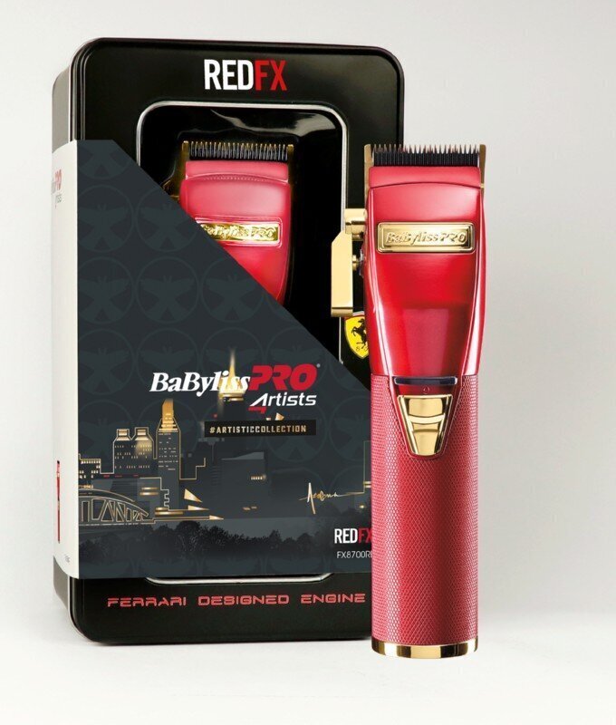 BABYLISS Red Fx Hair Clipper FX8700RE Co hinta ja tiedot | Hiustenleikkuukoneet ja trimmerit | hobbyhall.fi