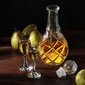 Whisky Alcohol Decanter Crystal 0,8L lasipullo korkilla hinta ja tiedot | Lasit, mukit ja kannut | hobbyhall.fi