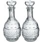 2x Whisky Alcohol Decanter Crystal 1L lasipullo korkilla hinta ja tiedot | Lasit, mukit ja kannut | hobbyhall.fi