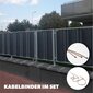 Parvekkeen päällinen Technorottin matto Parveke 1x1M hinta ja tiedot | Aidat ja tarvikkeet | hobbyhall.fi