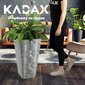 Kukkaruukku Kukkaruukku sisäkkeellä Garden Grey 75cm hinta ja tiedot | Kukkalaatikot | hobbyhall.fi