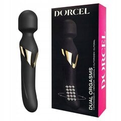 Marc Dorcel Vibraattori Dual Orgasms Hierontalaite, Musta hinta ja tiedot | Vibraattorit | hobbyhall.fi