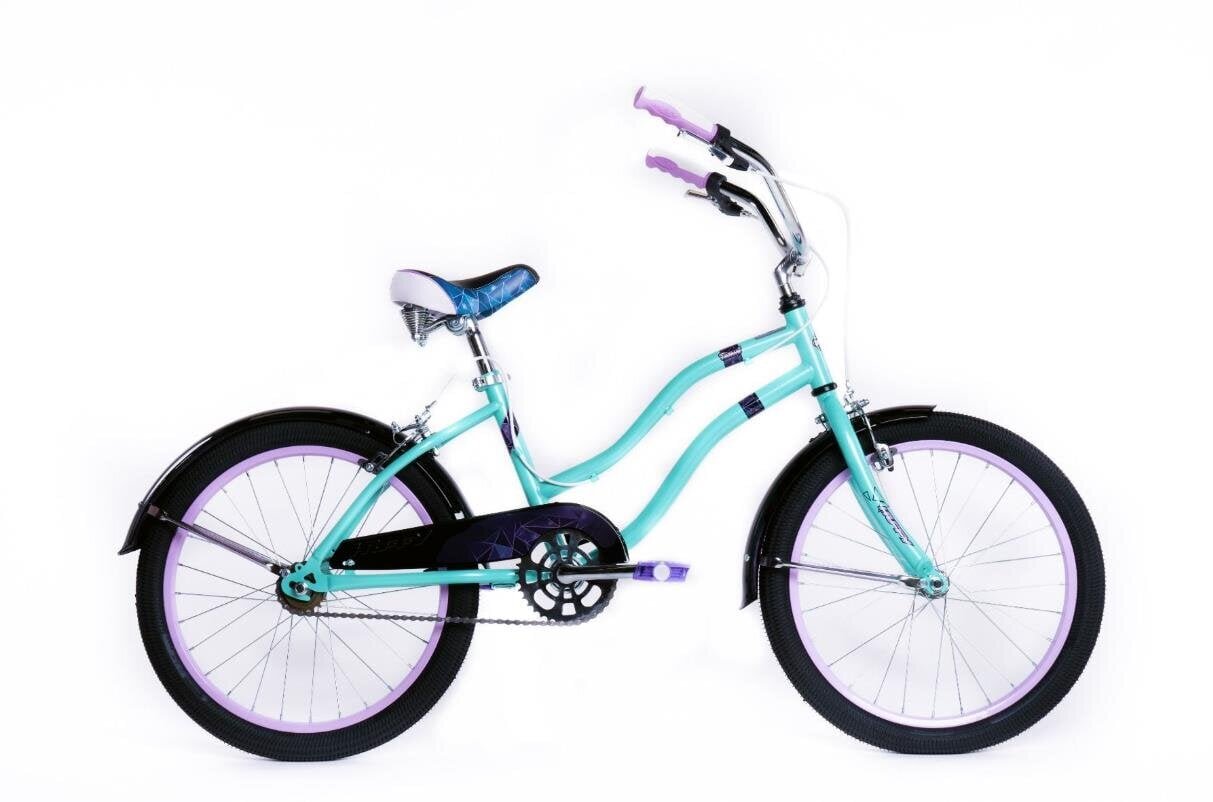 Huffy Fairmont pyörä, 20", Teal hinta ja tiedot | Polkupyörät | hobbyhall.fi