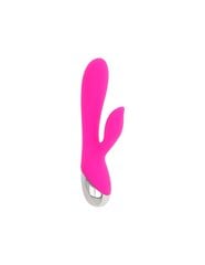 OHMAMA USB LADATTAVA SILIKONI RABIT VIBRATORI 10 NOPEUS 19 CM hinta ja tiedot | Vibraattorit | hobbyhall.fi