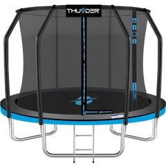 Trampoliini Thunder Inside Elite 6ft, 185 cm, turvaverkko, sininen hinta ja tiedot | Trampoliinit | hobbyhall.fi