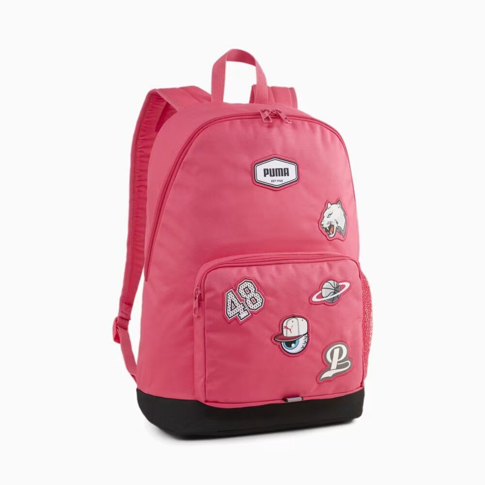 Pum seljakott Patch Backpack 090344*02, fuksia hinta ja tiedot | Urheilukassit ja reput | hobbyhall.fi