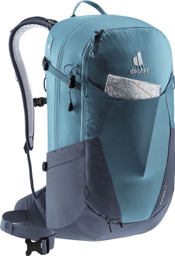 Turistireppu Deuter Futura 23 Atlantic-muste hinta ja tiedot | Urheilukassit ja reput | hobbyhall.fi