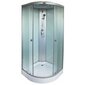 Neliseinäinen suihkukaappi R8603 fabric, 90x90 cm hinta ja tiedot | Suihkukaapit ja suihkunurkat | hobbyhall.fi
