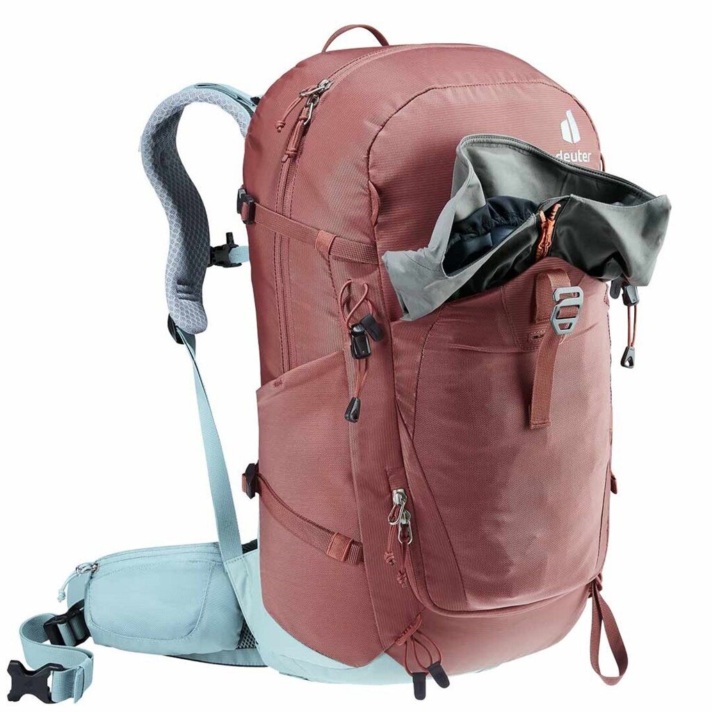 Turistireppu Deuter Trail Pro 31 SL Caspia-Dusk hinta ja tiedot | Urheilukassit ja reput | hobbyhall.fi