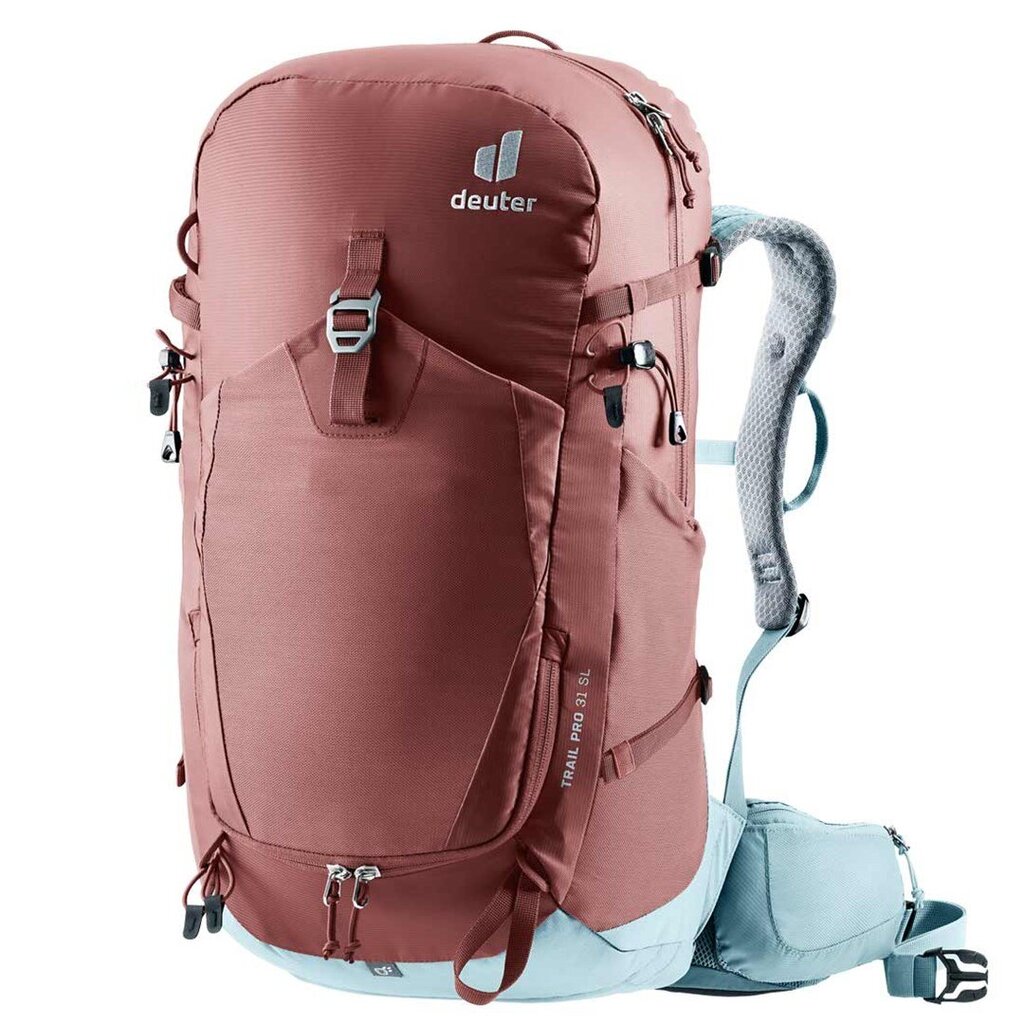 Turistireppu Deuter Trail Pro 31 SL Caspia-Dusk hinta ja tiedot | Urheilukassit ja reput | hobbyhall.fi