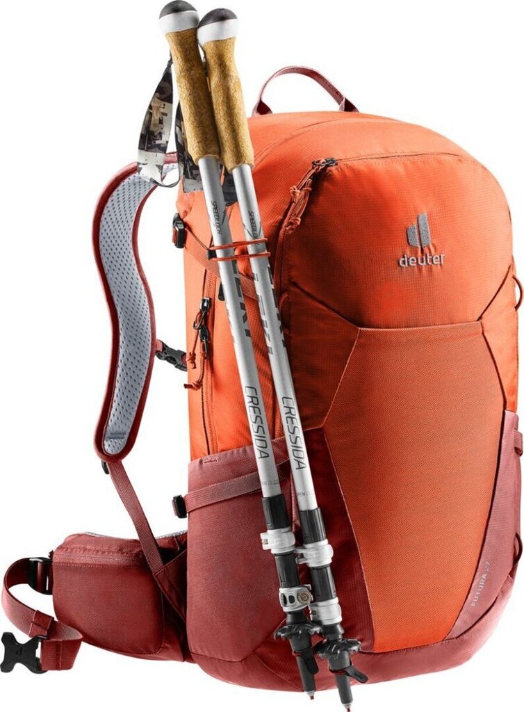 Turistireppu Deuter Futura 27 Paprika/Redwood hinta ja tiedot | Urheilukassit ja reput | hobbyhall.fi