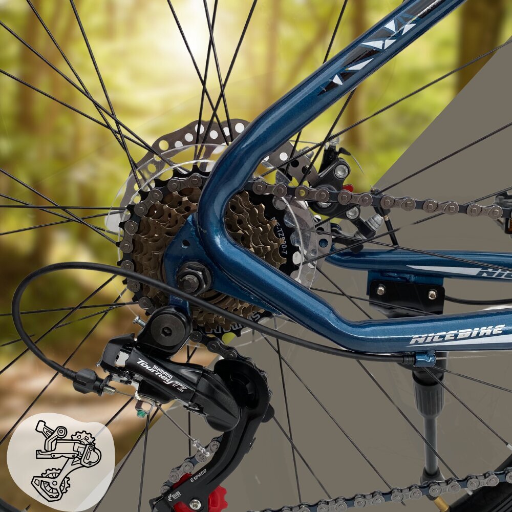 shimano 21-vaihteinen mtb maastopyörä hinta ja tiedot | Polkupyörät | hobbyhall.fi