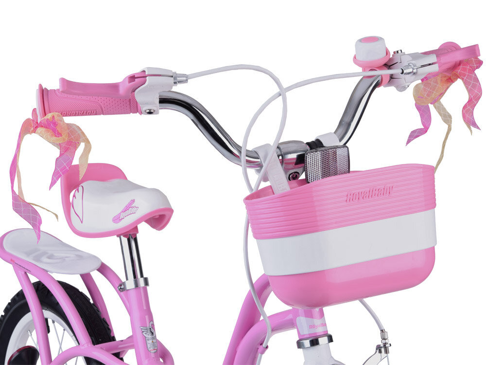 royalbaby little swan rb16-18 polkupyörä, vaaleanpunainen hinta ja tiedot | Polkupyörät | hobbyhall.fi
