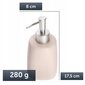 Beige nestemäinen geelisaippua-annostelija 2 x 400 ml hinta ja tiedot | Kylpyhuoneen sisustus | hobbyhall.fi