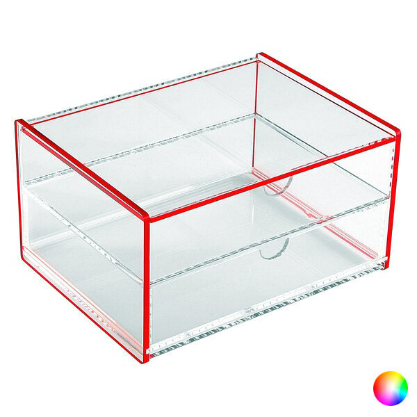 Bigbuy Home -laatikko osastoilla, 13 x 9,2 x 17,1 cm hinta ja tiedot | Säilytyslaatikot ja -korit | hobbyhall.fi