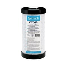 Patruuna puristettua aktiivihiiltä Ecosoft CTO10 4,5"x10" hinta ja tiedot | Vedensuodattimet | hobbyhall.fi