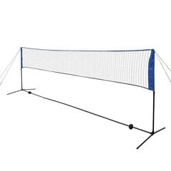 vidaXL Sulkapalloverkko Sulilla 500x155 cm hinta ja tiedot | Sulkapallo | hobbyhall.fi