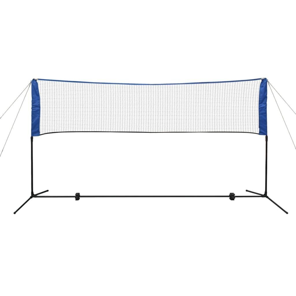 vidaXL Sulkapalloverkko Sulilla 300x155 cm hinta ja tiedot | Sulkapallo | hobbyhall.fi