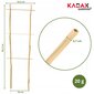 Bambutikkaat, Double Plant Support, 45cm hinta ja tiedot | Kukkatelineet ja kukkapöydät | hobbyhall.fi