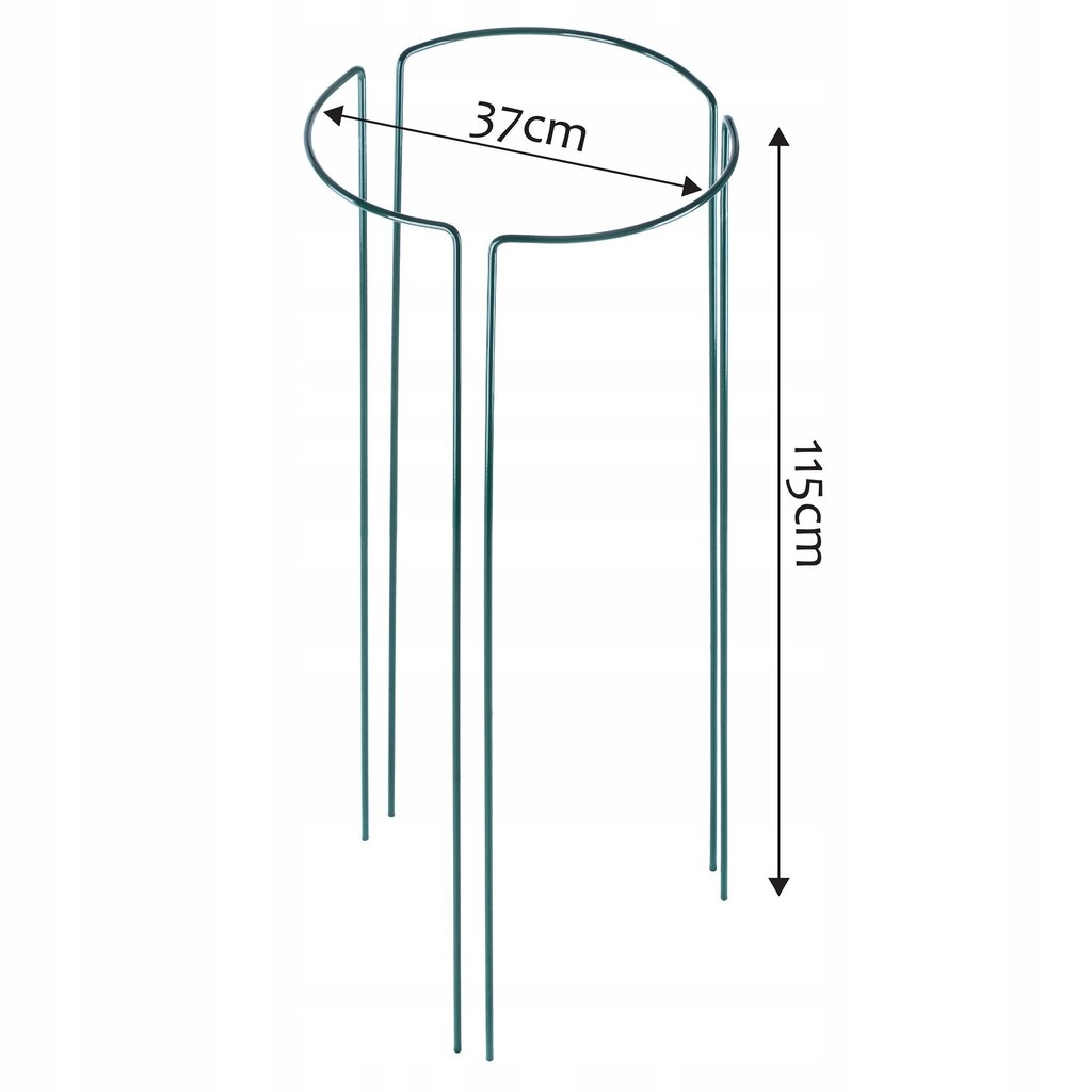 Tuki Kukkakasveille 3x90 + 3x115cm hinta ja tiedot | Kukkatelineet ja kukkapöydät | hobbyhall.fi