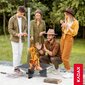 Garden Fire Pit Grill Teräskulho 56cm hinta ja tiedot | Kukkatelineet ja kukkapöydät | hobbyhall.fi