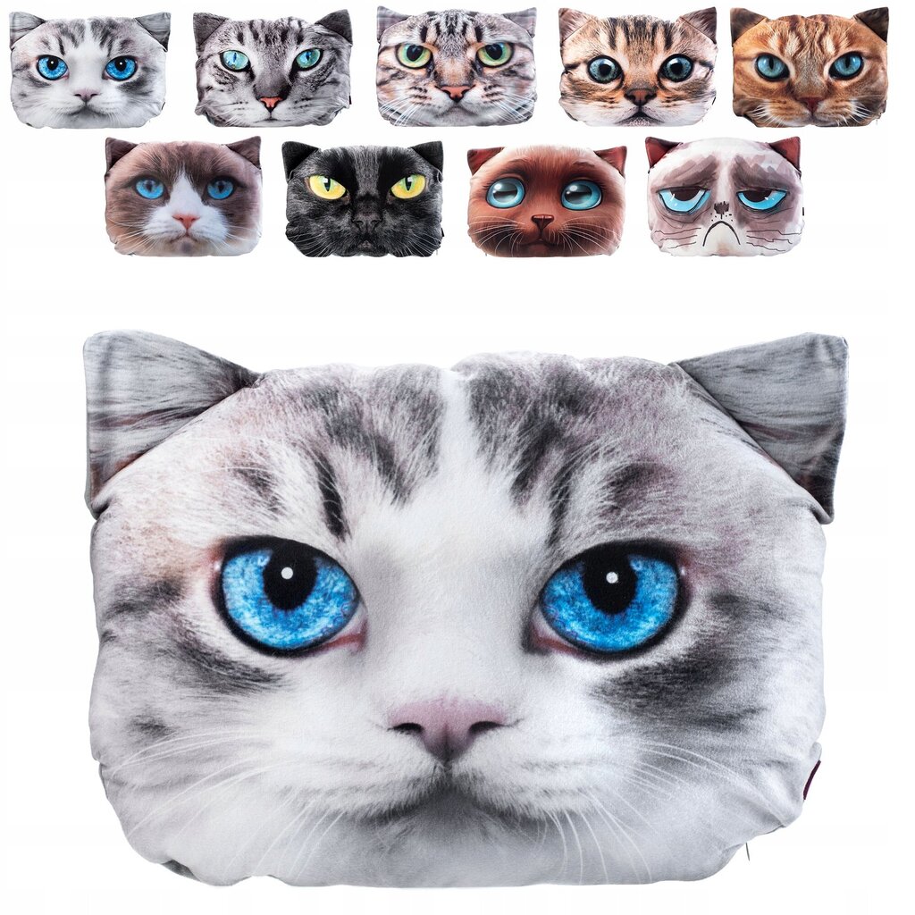 Mallityyny Cat Mascot -printillä 30x45 cm hinta ja tiedot | Tyynyt | hobbyhall.fi