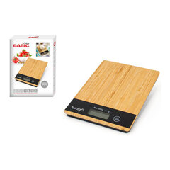 keittiövaaka Basic Home Basic Digital Square Bamboo hinta ja tiedot | Keittiövaa'at | hobbyhall.fi