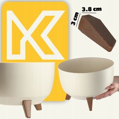 Kukkaruukku Kukkaruukku 32 cm Kansi + Insert Jalat Kukkatelineen voide hinta ja tiedot | Kukkalaatikot | hobbyhall.fi