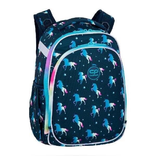 CoolPack reppu Turtle Blue Unicorn, 25 l hinta ja tiedot | Koulureput ja -laukut | hobbyhall.fi