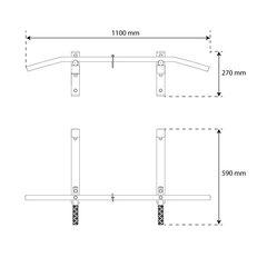 Seinän kiristystanko hinta ja tiedot | Leuanvetotangot | hobbyhall.fi