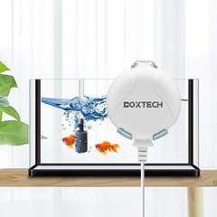 Box -TECH -happipumppu mini hiljainen akvaario happi ilmapumppu ilmakivi ja silikoniletku kala -altaille ja nano -akvaarioille (valkoinen) hinta ja tiedot | Akvaariotarvikkeet | hobbyhall.fi