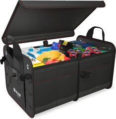 Athlon Tools Premium Trunk -pussi kansi - 60 litraa xxl -rungon järjestäjä - ylimääräinen vakaa ja vedenpitävät lattiat - ruokahahmot - antilipp -savea hinta ja tiedot | Polkupyörälaukut ja puhelinpidikkeet | hobbyhall.fi