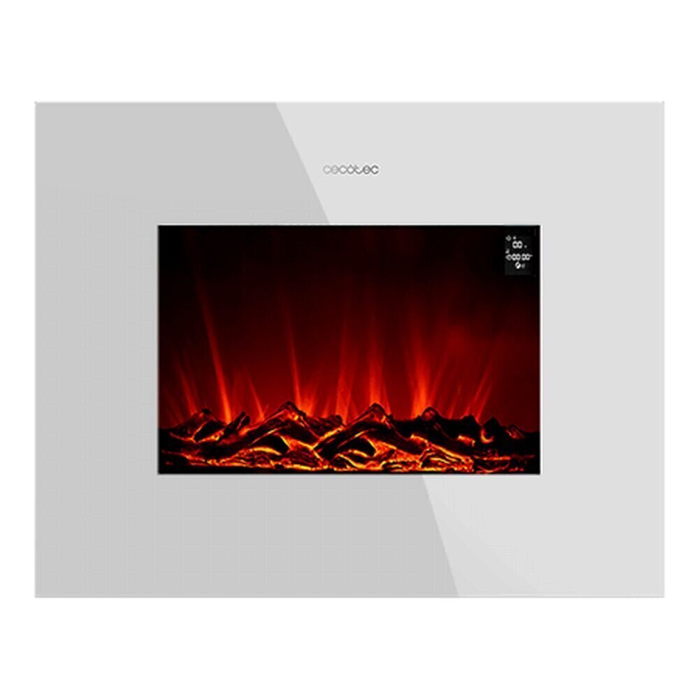 Seinäkoristeellinen sähkötakka Cecotec ReadyWarm 2690 Flames Connected Valkoinen 1000 - 2000 W hinta ja tiedot | Lämmittimet | hobbyhall.fi