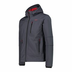 Miesten urheilutakki Campagnolo Softshell Melange, harmaa hinta ja tiedot | Miesten ulkoilutakit | hobbyhall.fi