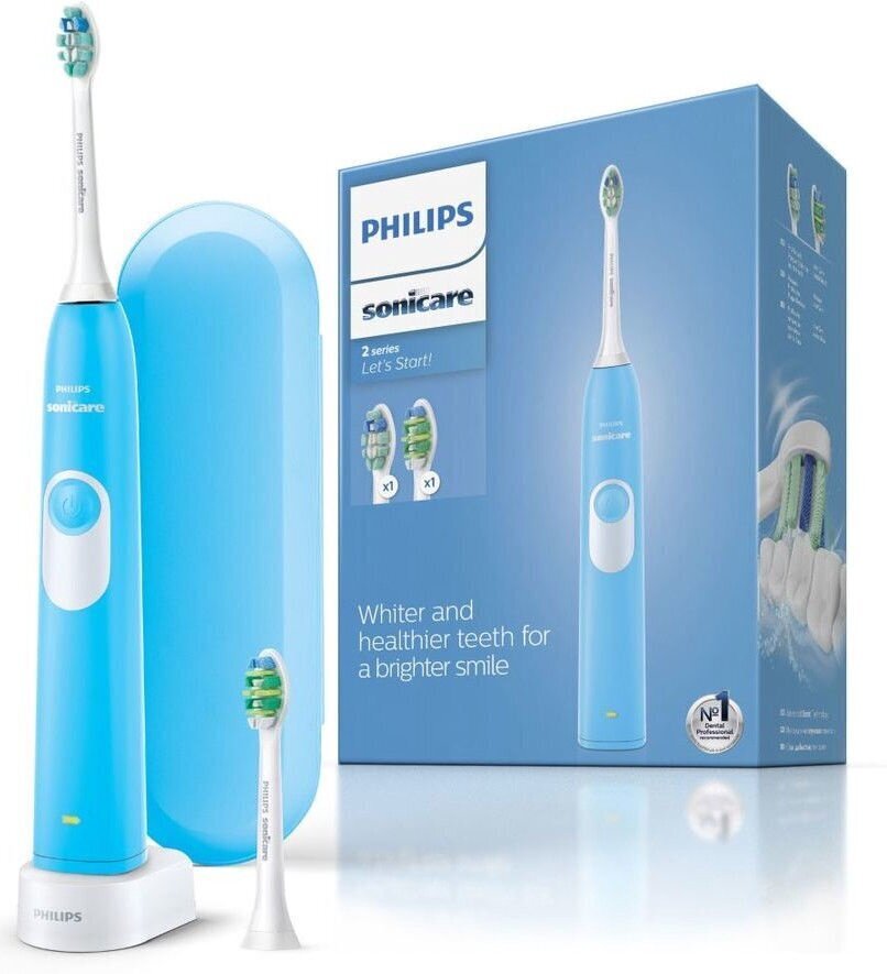 Philips sähköhammasharja Teens HX6212/87, sininen hinta ja tiedot | Sähköhammasharjat | hobbyhall.fi