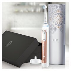 Braun Oral-B sähköhammasharja D706.546.6X Genius X 20000N UT Lux Edition, punakullan sävy hinta ja tiedot | Sähköhammasharjat | hobbyhall.fi