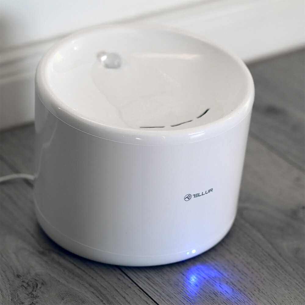 Tellur Smart WiFi Pet vesiautomaatti, 2L valkoinen hinta ja tiedot | Ruokakupit ja ruokintatarvikkeet | hobbyhall.fi