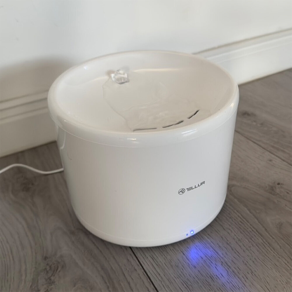 Tellur Smart WiFi Pet vesiautomaatti, 2L valkoinen hinta ja tiedot | Ruokakupit ja ruokintatarvikkeet | hobbyhall.fi