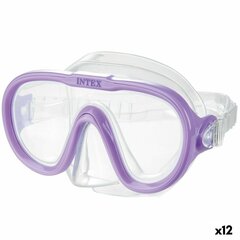 Sukellusnaamari Intex Sea Scan, violetti hinta ja tiedot | Sukellusmaskit | hobbyhall.fi