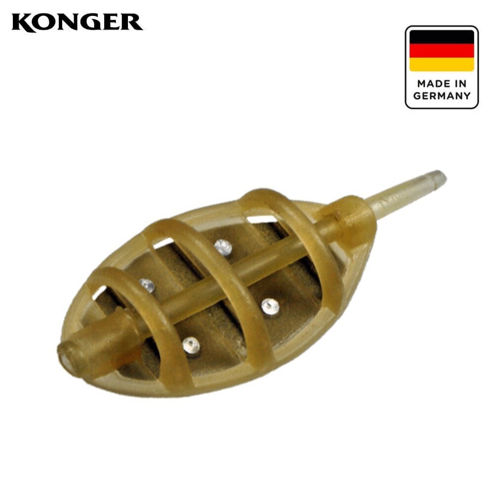 Feeder KONGER Team Carp Oval Method Feeder 30g. hinta ja tiedot | Syöttihäkit | hobbyhall.fi